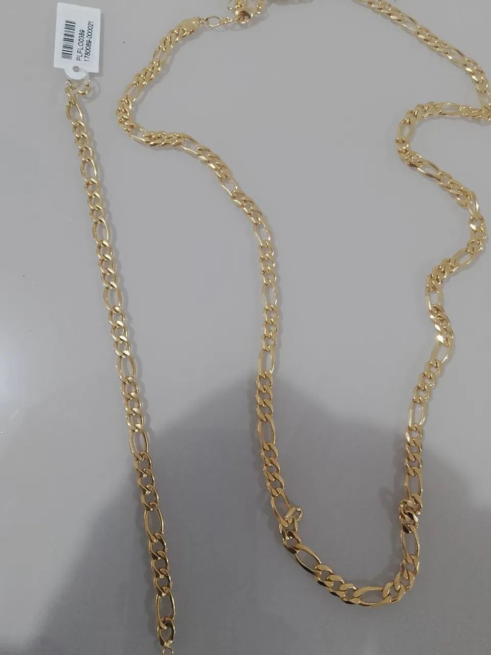 CORDAO FOLHEADO A OURO + PULSEIRA! - Foto 3