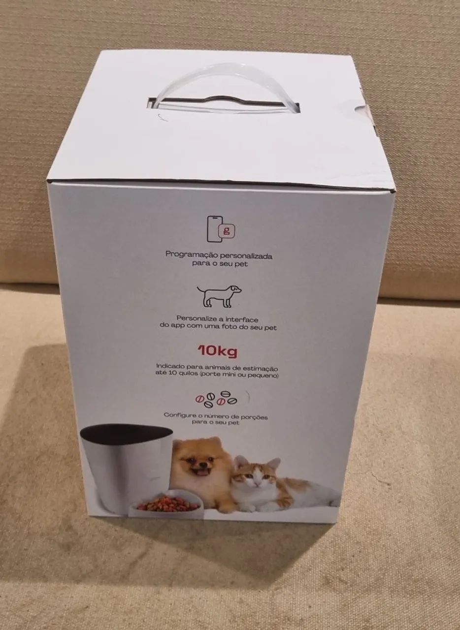 Comedouro Pet automático inteligente com Wi-Fi Geonav NOVO na caixa  - Foto 2