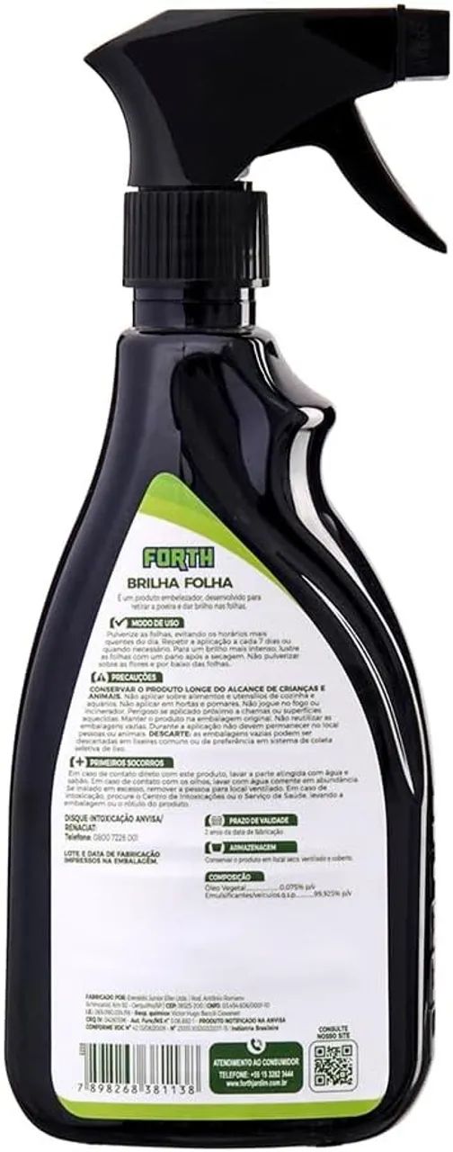 Brilha Folhas Forth Pronto Uso 500ml - Foto 2