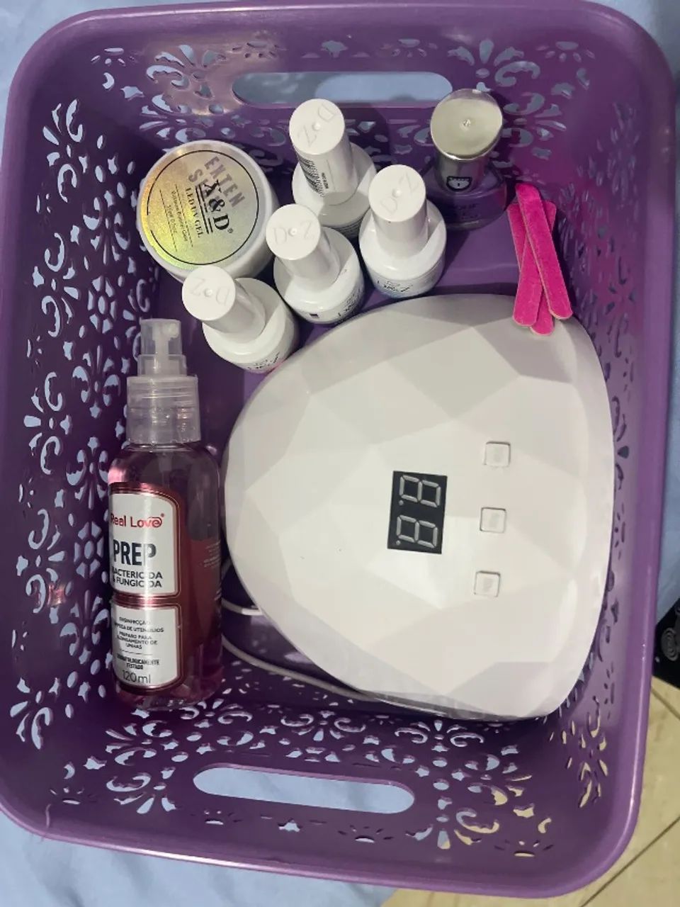 Kit de unha em gel