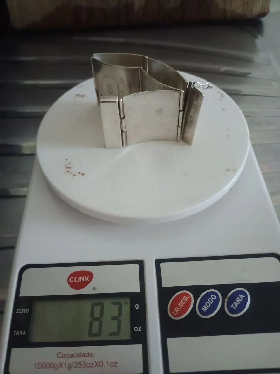 Bracelete de Prata 83g - Foto 2
