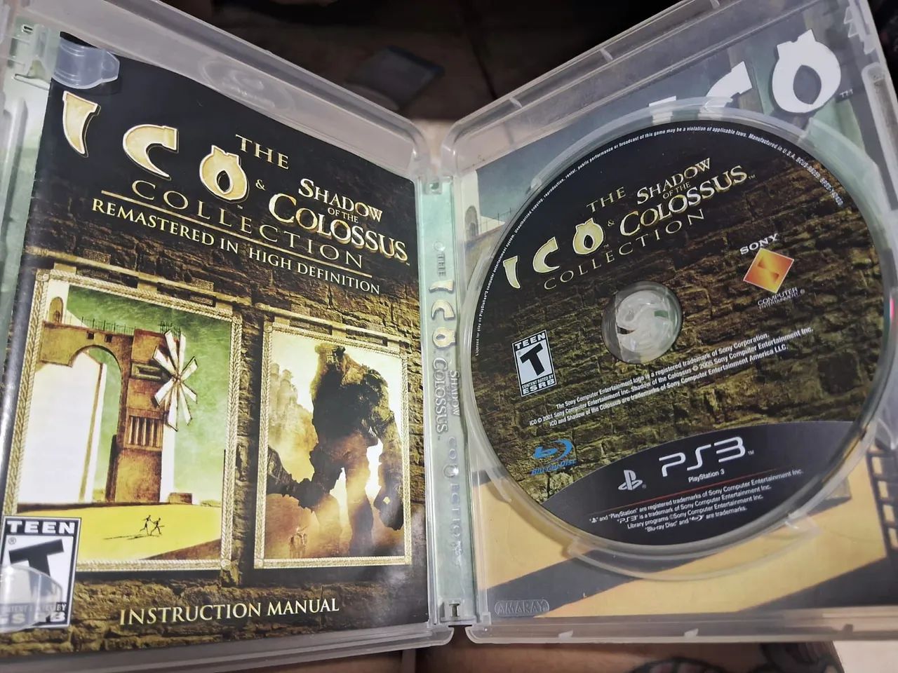 SHADOW OF THE COLOSSUS/ICO COLLECTION - PS3 | MÍDIA FÍSICA - Jogos de ...