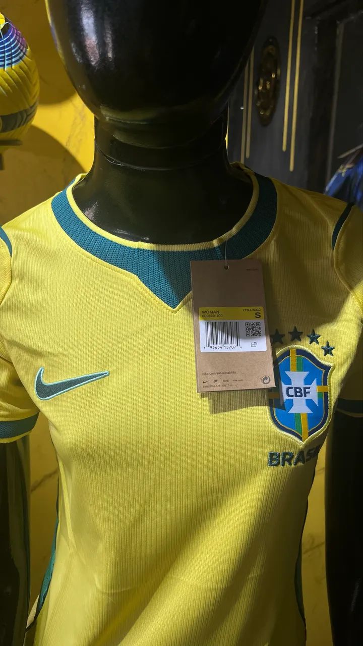CAMISA FEMININA BRASIL 2026 - Foto 5