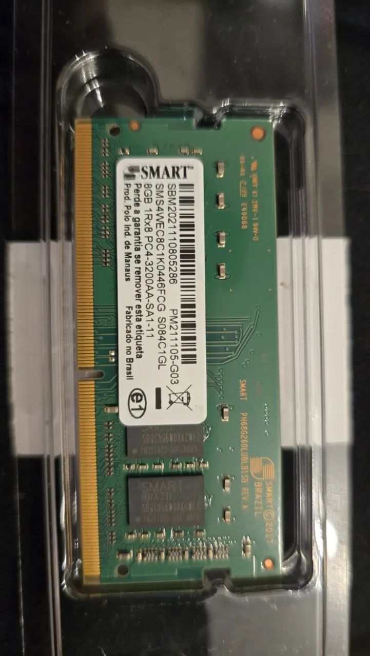 SMART 8 GB DDR4-3200 x2 - 16 GB (NOTEBOOk)
