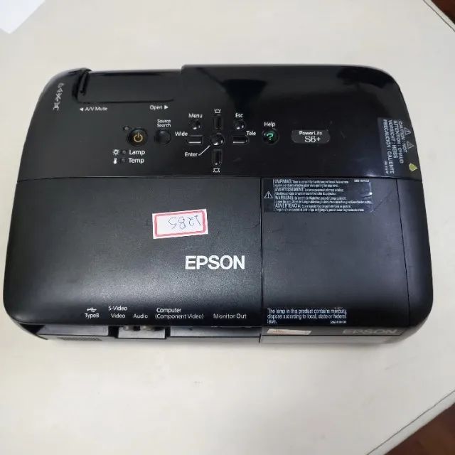 Projetor - EPSON POWER LITE S6+