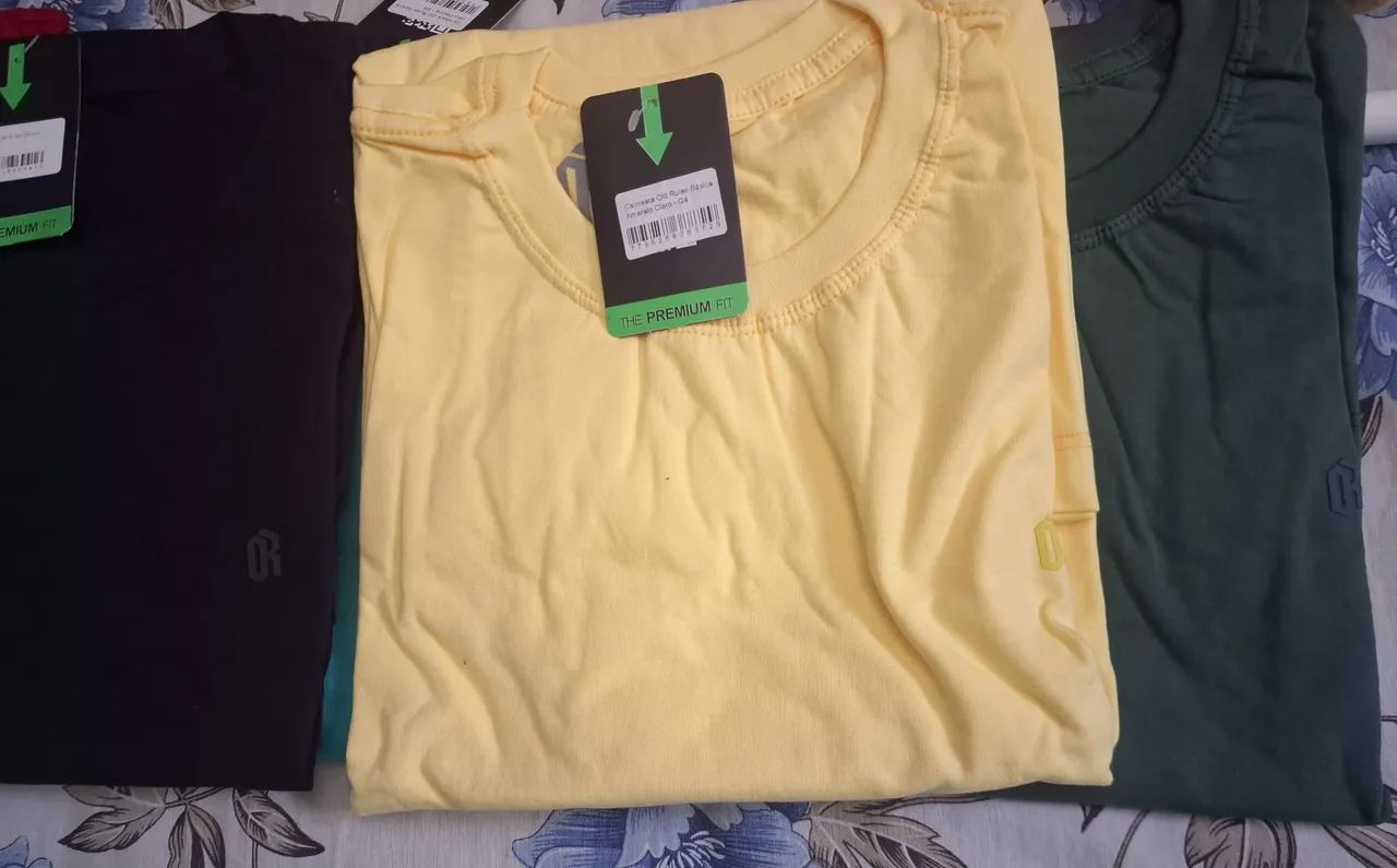 Kit 05 camisas plus size masculina G4 - Foto 5