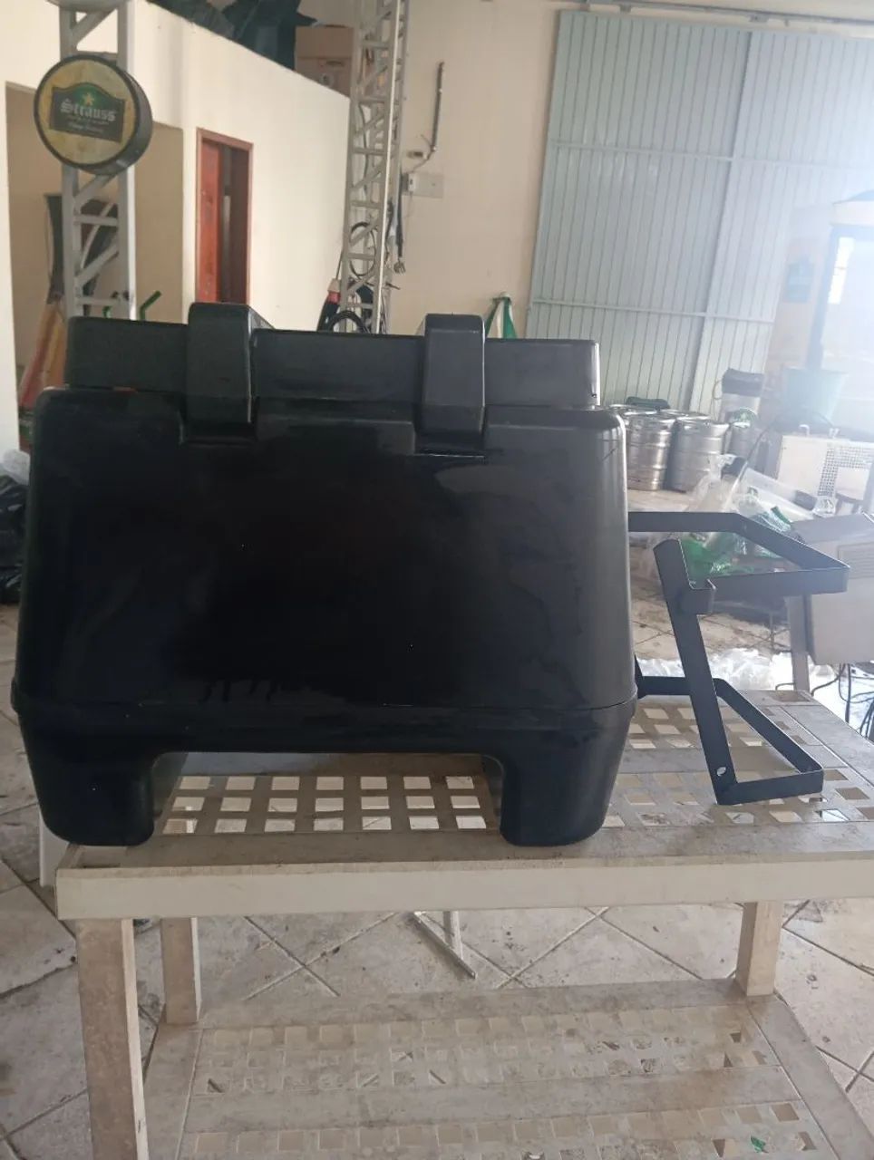 Caixa bagageiro moto - Foto 3