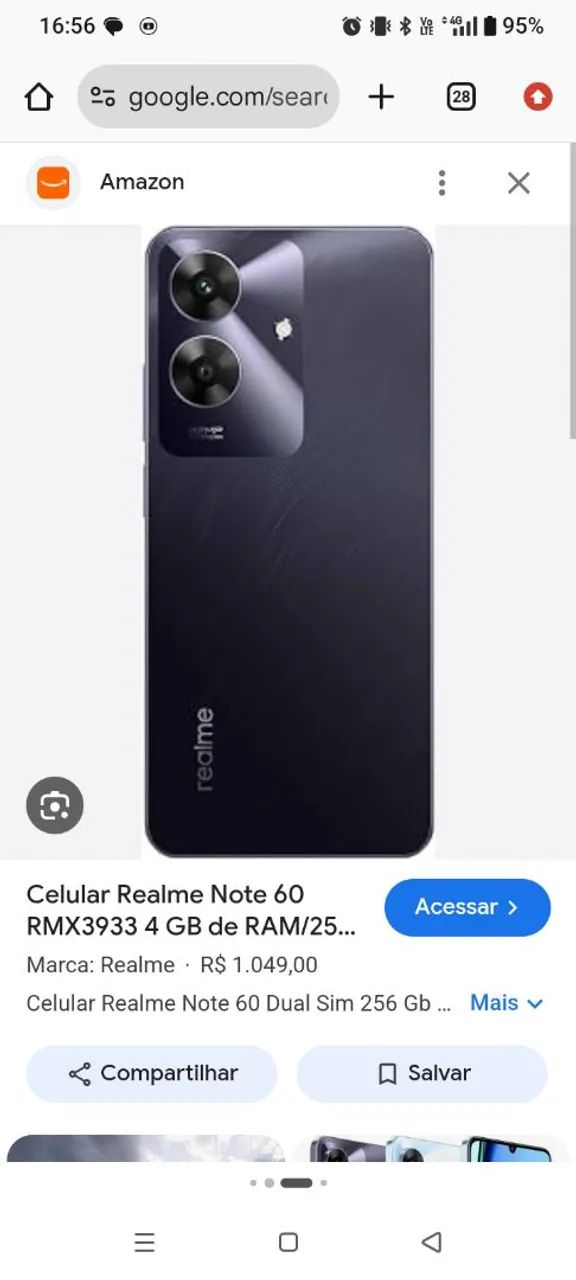 Realme 60 zerado  - Foto 3