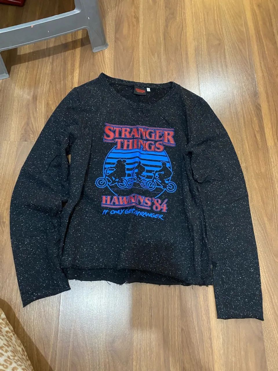 Manga longa Moletonzinho Stranger Things 