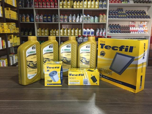 Kit Troca Completa Volkswagem Oleo 5w40 Lubrax + Filtro de Oleo + Ar + Combustivel
