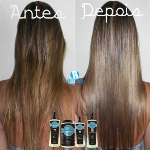 Kit Ultra Hidratante Amansa Cabelo Hidratação e Regeneração Capilar Hábito Cosméticos - Foto 4