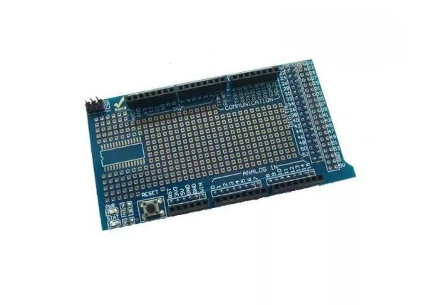 COD-AM148 Arduino Mega Shield Placa Expansao Protoshield V3 Arduino Automação Robotica - Foto 3