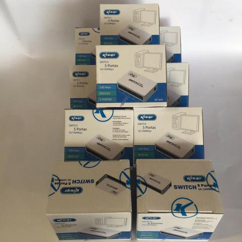 Switch 5 portas 10/100 mbps Knup - Foto 2