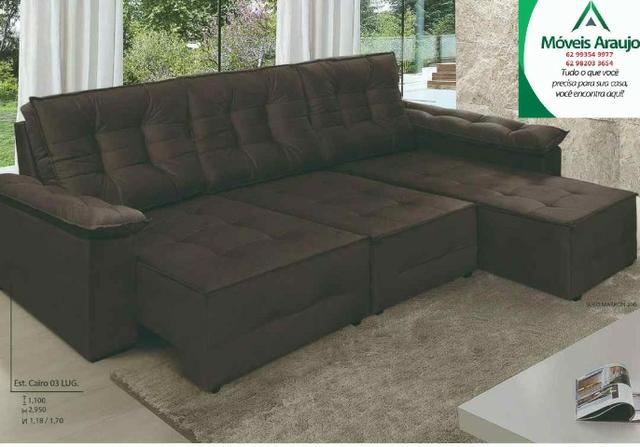 Sofa cairo 3 lugares *