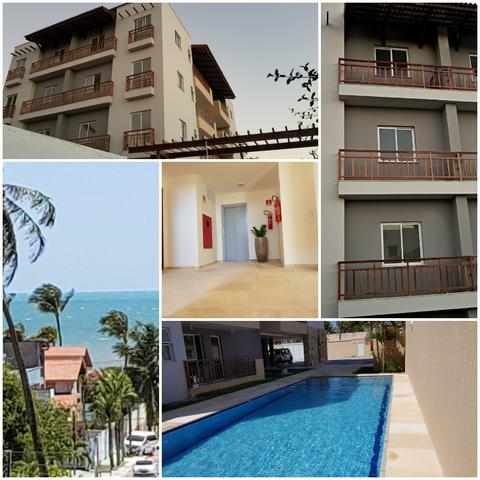 Apartamento mobiliado completo 2 quartos vista mar 100 mt do centro do cumbuco ce brasil