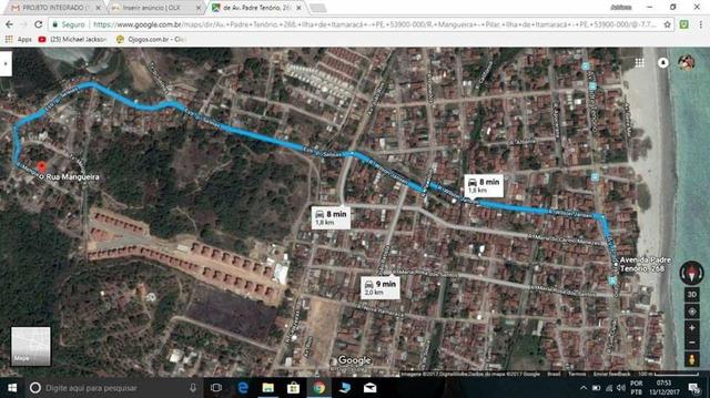 Terreno de 210mts na Ilha de Itamaracá 9min da praia por 25mil - Foto 12