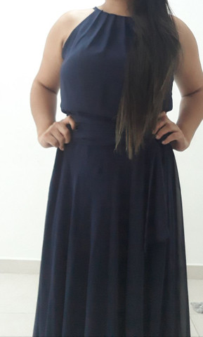 vestido de festa longo olx