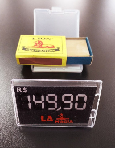 Mágica - Match box penetration (caixa de fosforo)