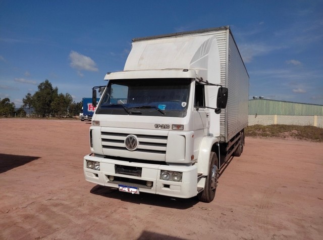 VW 17210 TRUCK BAÚ DE ALUMÍNIO 8,50M 2002