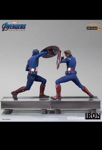 Diorama Captain America Iron Studios Avengers Endgame - Foto 5