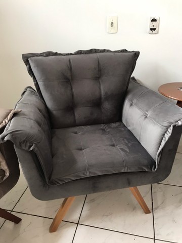 Poltrona hollywood á pronta, otimo acabamento! - Foto 2