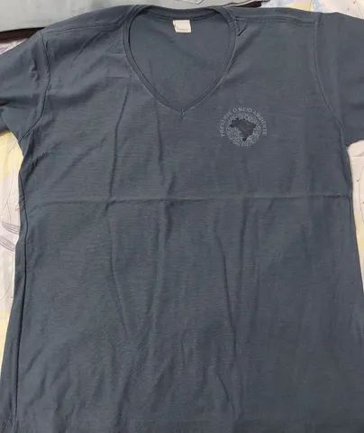 Camisa malha algodao tamanho G estado de novas - Foto 3