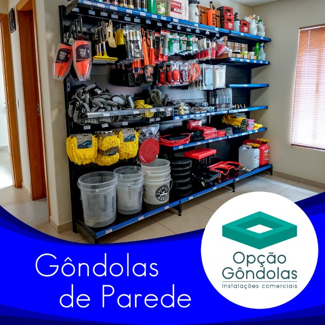 Gôndolas de Parede Novas || A Pronta Entrega - Foto 3