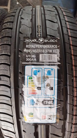 (4undisp) Kit 2 Pneus aro 18 medida 245/40r18  Royal Perforemance - Foto 2