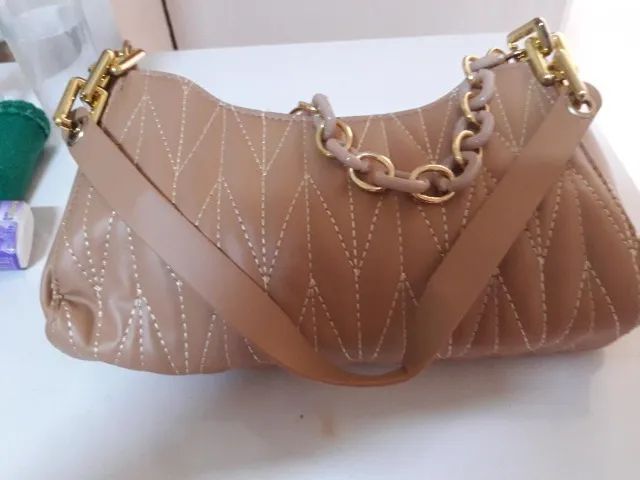 Bolsa em Couro sintético Pequena 30cm largura