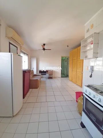 1 dormitório Kitnet mobiliado, móveis na cozinha, Geladeira, Ar split, mesa escrivaninha. - Foto 4