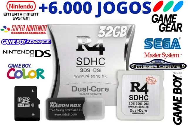 R4 Jogos Nintendo Ds , e Emul. Pt Br para 3ds Nds Dsi | Jogo de Videogame  Nintendo Usado 90784060 | enjoei