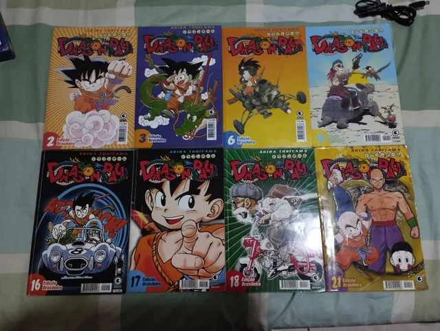 Usado: Mangá Dragon Ball Z - Lote Com 35 Mangás - do Nº 5 ao Nº 39 em  Promoção na Americanas