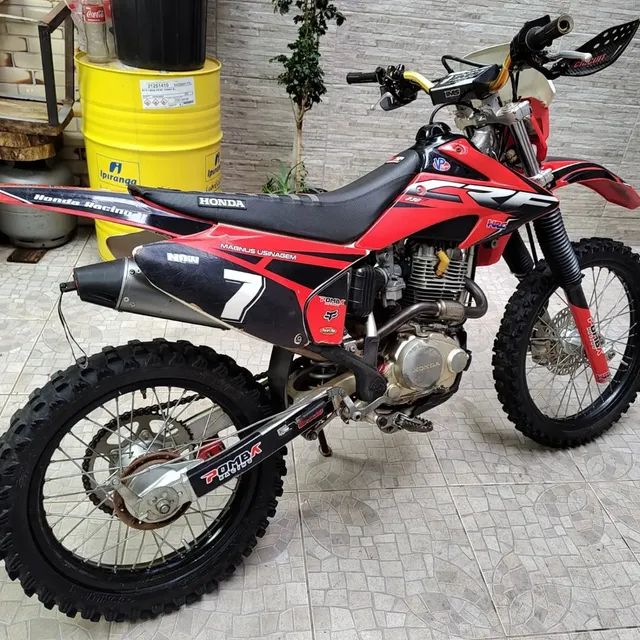 Trilhão de Moto em Comendador Venancio ITAPERUNA RJ Honda CRF 230 Pt 01 