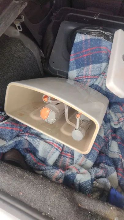 Vendo vaso sanitário com caixa acopladacompleta,mais lavatorio lavatorio - Foto 3