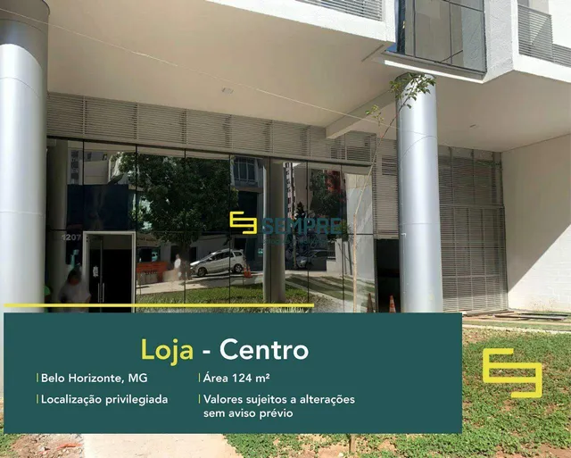 Loja para alugar em BH, no Centro