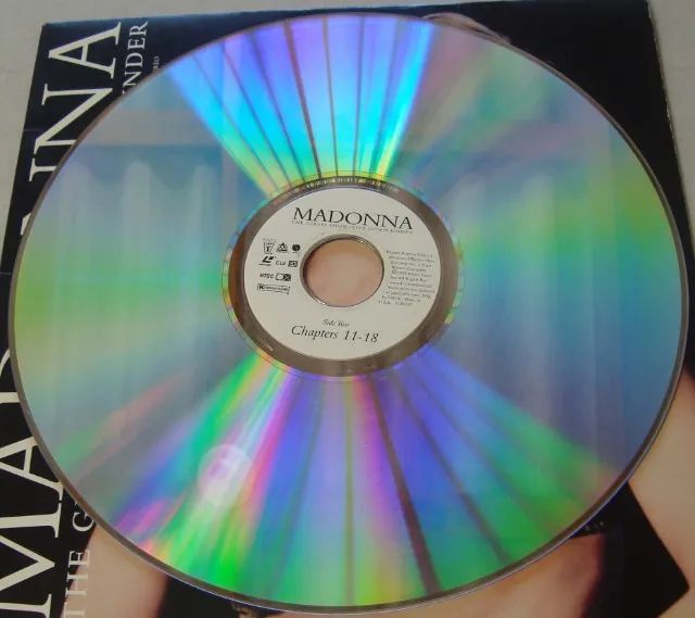 Ld Madonna 1993 The Girlie Show, Laserdisc Importado Usa - Foto 3