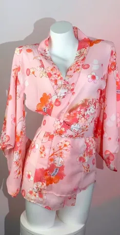 Roupa gueixa japonesa