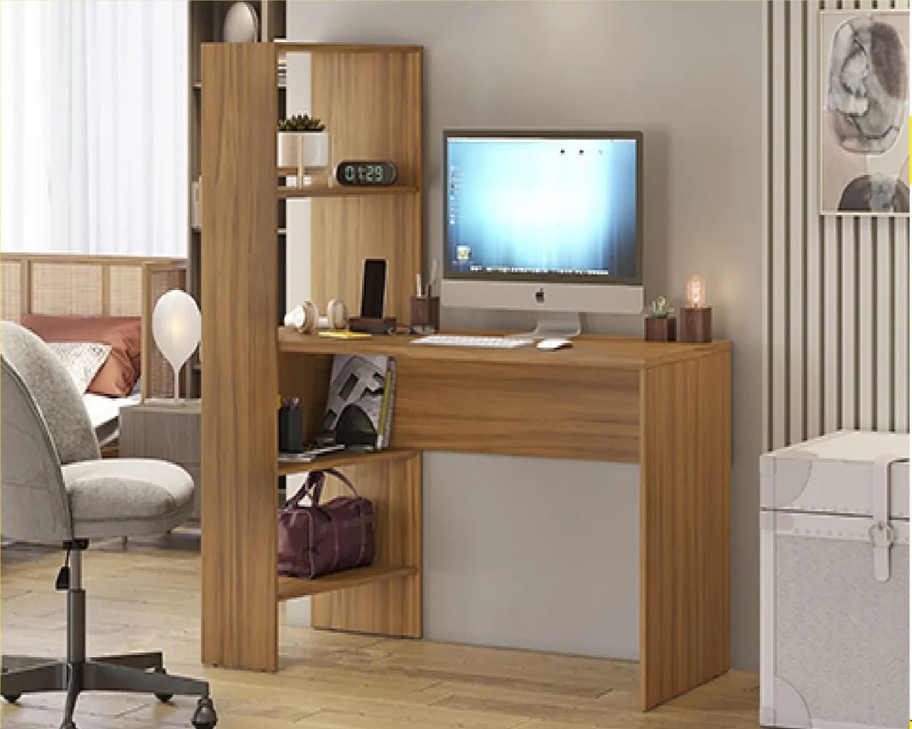 Mesa para computador 3 cores disponíveis  - Foto 2