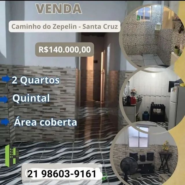Captação de Casa a venda na Estrada do Zepelin, Santa Cruz, Rio de Janeiro, RJ
