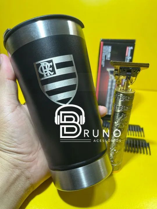 Kit Pais Copo Térmico C/ Máquina de acabamento - Foto 2