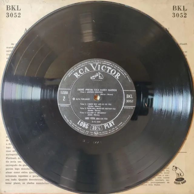 disco de vinil lp andre previn - toca harry warren - Foto 3