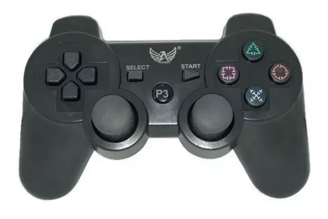 Controle para PS3, Wireless, serve para PC, Notebook. Recarregável - Foto 2