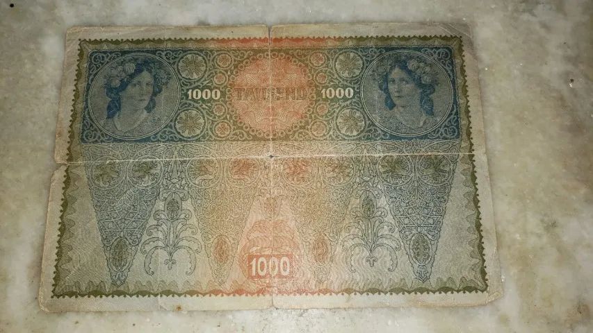 cédula  antiga  austro húngaro - Foto 2