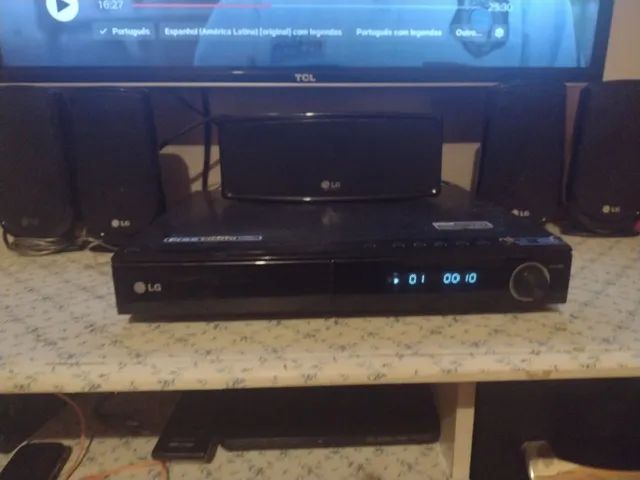 "home theater com microfone" no Brasil