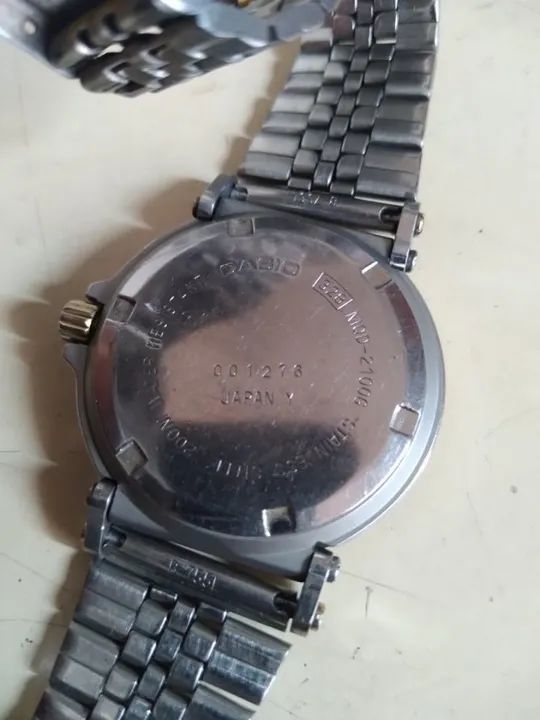 Relógio Antigo Casio Mod- 2100G (Ler a descrição) - Foto 2