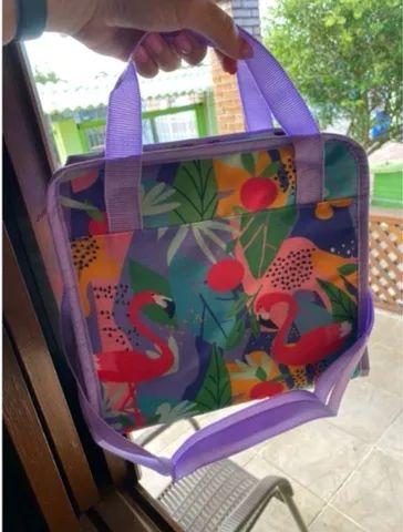 Bolsa térmica estampada tropical  - Foto 2