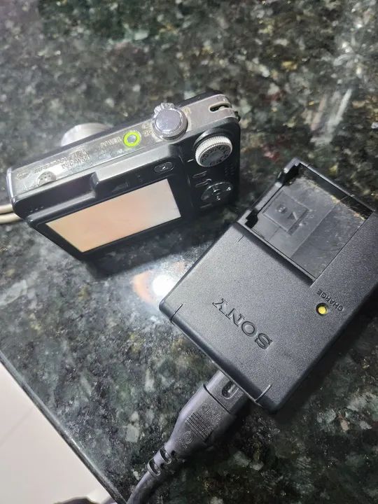 Câmera preta cobertura shot sony - Foto 2