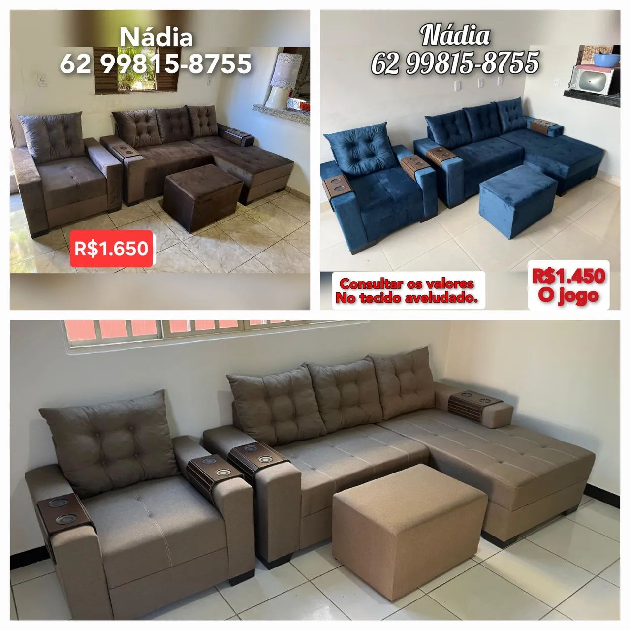 Sofá entrega grátis 30