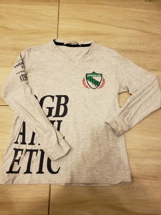 Lote de 6 Camisetas Manga Longa p/Menino  - Foto 3