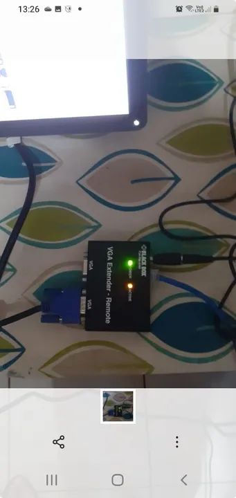 Extensor VGA Black Box - Kit Local e Remoto - Foto 4